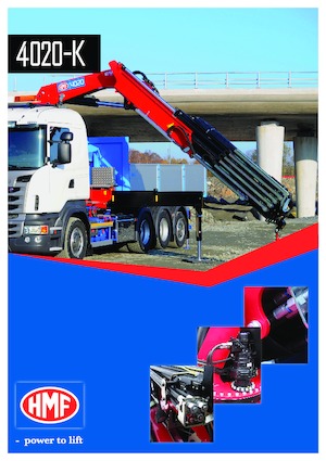 Gru per autocarro idrauliche HMF 4020-K4-RCS