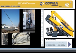 Gru per autocarro idrauliche COPMA 2000 42.4