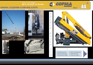 Gru per autocarro idrauliche COPMA 2000 44.2