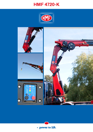 Gru per autocarro idrauliche HMF 4720 K 5
