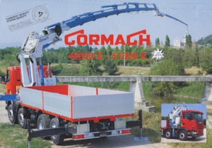 Gru per autocarro idrauliche Cormach 49000 E 8 F