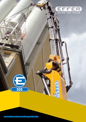 Gru per autocarro idrauliche Effer 505 8S