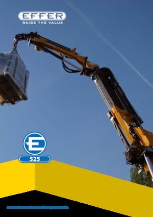 Gru per autocarro idrauliche Effer 525 6S