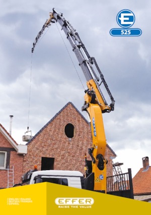 Gru per autocarro idrauliche Effer 525 6S