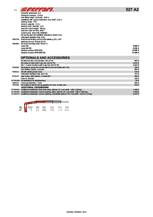 Gru per autocarro idrauliche Ferrari® 527 A 2