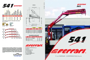 Gru per autocarro idrauliche Ferrari® 541 A3 