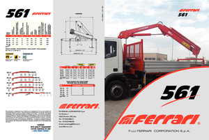 Gru per autocarro idrauliche Ferrari® 561 A3 J1 