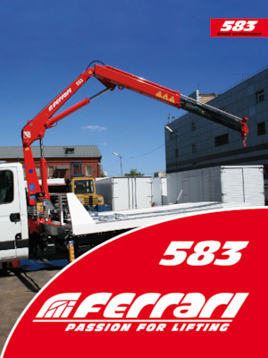 Gru per autocarro idrauliche Ferrari® 583 A3 J2