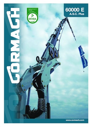 Gru per autocarro idrauliche Cormach 60000 E8F64 A.S.C. Plus