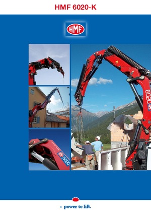 Gru per autocarro idrauliche HMF 6020-K6