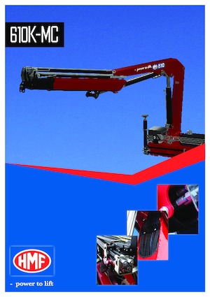 Gru per autocarro idrauliche HMF 610K-4