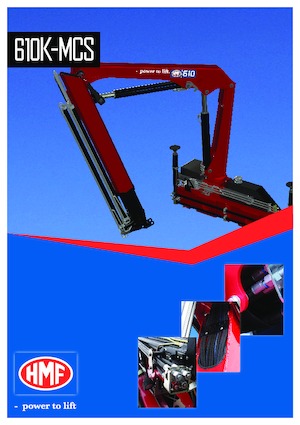 Gru per autocarro idrauliche HMF 610-K4-MCS