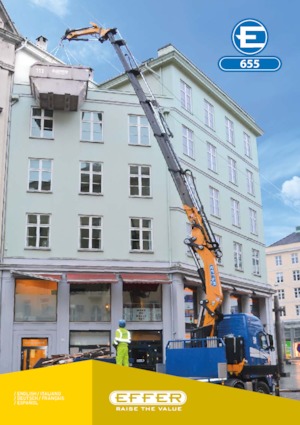 Gru per autocarro idrauliche Effer 655 4S