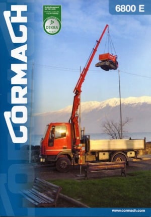 Gru per autocarro idrauliche Cormach 6800 E1