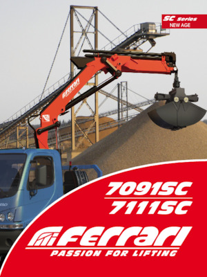 Gru per autocarro idrauliche Ferrari® 7091SC A2 