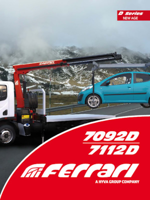 Gru per autocarro idrauliche Ferrari® 7092D A4 