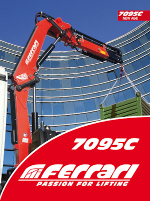 Gru per autocarro idrauliche Ferrari® 7095C A3 