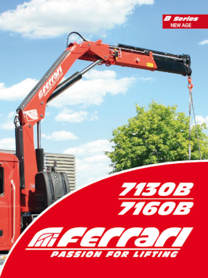 Gru per autocarro idrauliche Ferrari® 7160B A2 