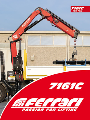 Gru per autocarro idrauliche Ferrari® 7161C A5 