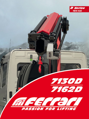 Gru per autocarro idrauliche Ferrari® 7162D A3 