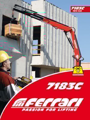 Gru per autocarro idrauliche Ferrari® 7183C A6 