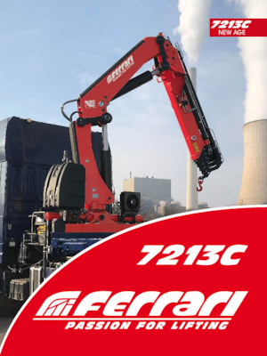 Gru per autocarro idrauliche Ferrari® 7213C A4 J3 