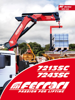 Gru per autocarro idrauliche Ferrari® 7213SC A2 