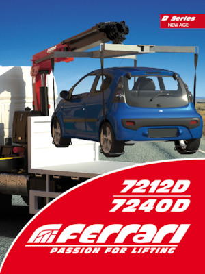 Gru per autocarro idrauliche Ferrari® 7240D A5 