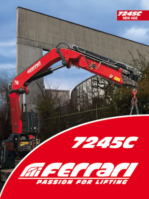 Gru per autocarro idrauliche Ferrari® 7245C A5 J3 