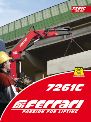 Gru per autocarro idrauliche Ferrari® 7261C A5 J3 