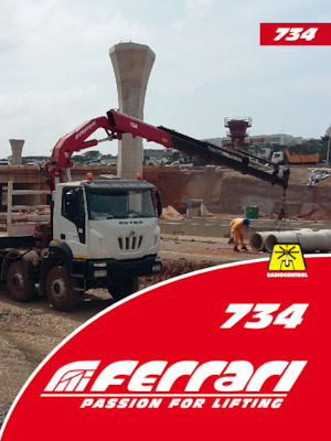 Gru per autocarro idrauliche Ferrari® 734 A3 
