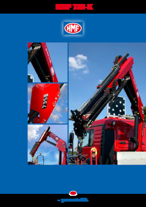 Gru per autocarro idrauliche HMF 735 K 4