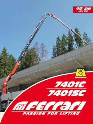 Gru per autocarro idrauliche Ferrari® 7401SC A8