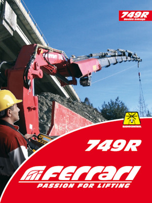 Gru per autocarro idrauliche Ferrari® 749R A6 J4 