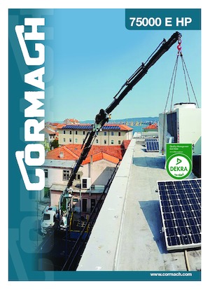 Gru per autocarro idrauliche Cormach 75000 E9F134 A.S.C. Plus
