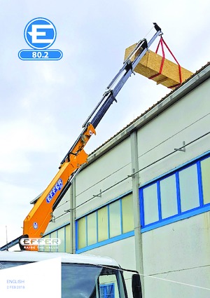 Gru per autocarro idrauliche Effer 80.2 1S