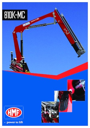 Gru per autocarro idrauliche HMF 810-K2