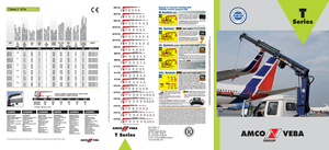 Gru per autocarro idrauliche Amco Veba 818T-4 S