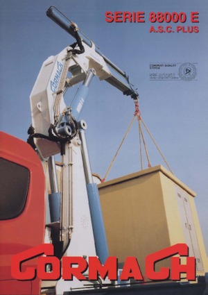 Gru per autocarro idrauliche Cormach 88000 E6JIB153 A.S.C. Plus