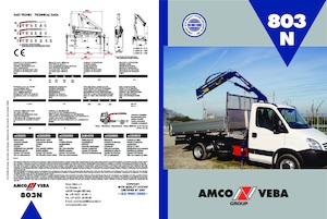 Gru per autocarro idrauliche Amco Veba 903N-3 S 