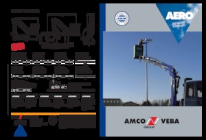 Gru per autocarro idrauliche Amco Veba 905T-3 S