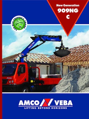 Gru per autocarro idrauliche Amco Veba 909NGC-2 S 