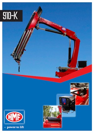 Gru per autocarro idrauliche HMF 910-K4