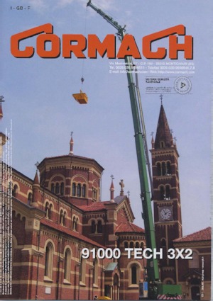Gru per autocarro idrauliche Cormach 91000 Tech 3x2