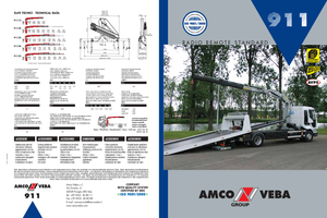 Gru per autocarro idrauliche Amco Veba 911-3 S