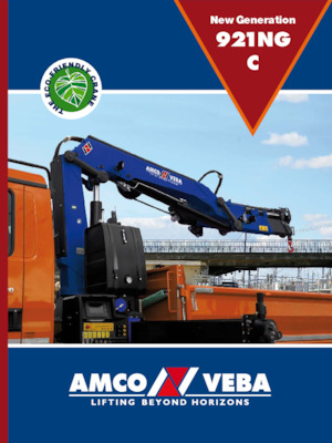 Gru per autocarro idrauliche Amco Veba 921NGC -2S 