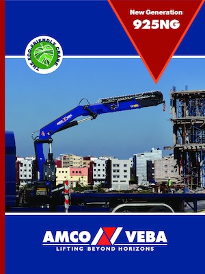 Gru per autocarro idrauliche Amco Veba 925NG-6 SJ2 