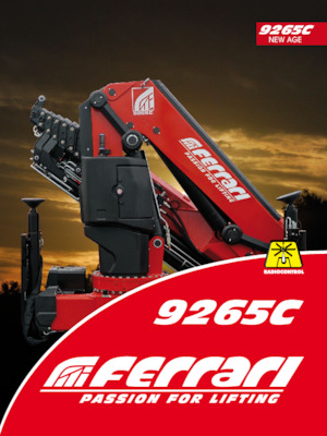 Gru per autocarro idrauliche Ferrari® 9265C A6 J2 