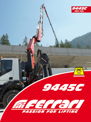 Gru per autocarro idrauliche Ferrari® 9445C A6 J1005