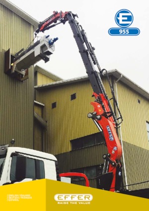 Gru per autocarro idrauliche Effer 955 8S